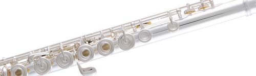 Close-up of a Selmer Flute