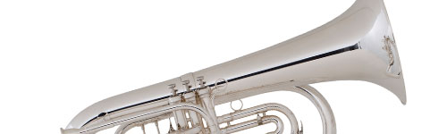 Image of a Silver Tuba