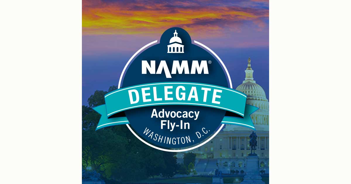 Michael Kamphuis, Managing Director, Division of Education of Conn-Selmer, Inc. Heads to Washington, D.C. to Advocate for Music Education